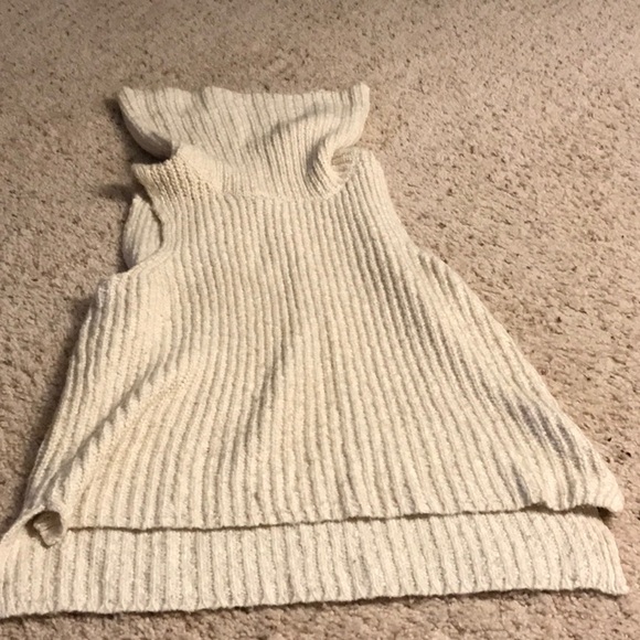 Beige Cowl Neck Sweater - Picture 3 of 5